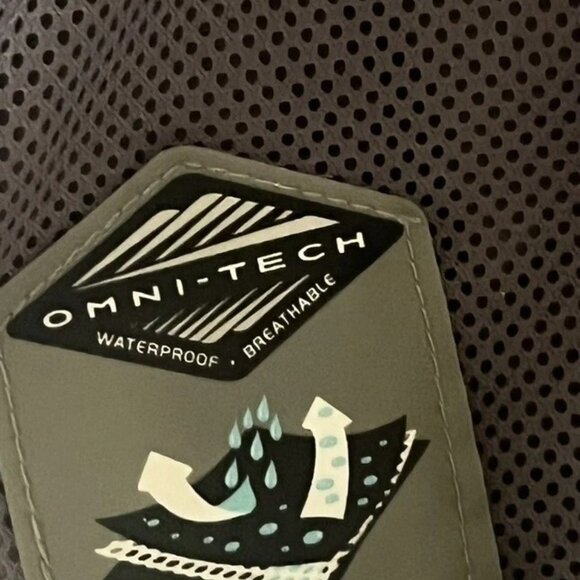 Columbia Titanium Omni-Tech Waterproof Jacket | Boys Youth 6/7, Gray Windbreaker - Picture 10 of 12